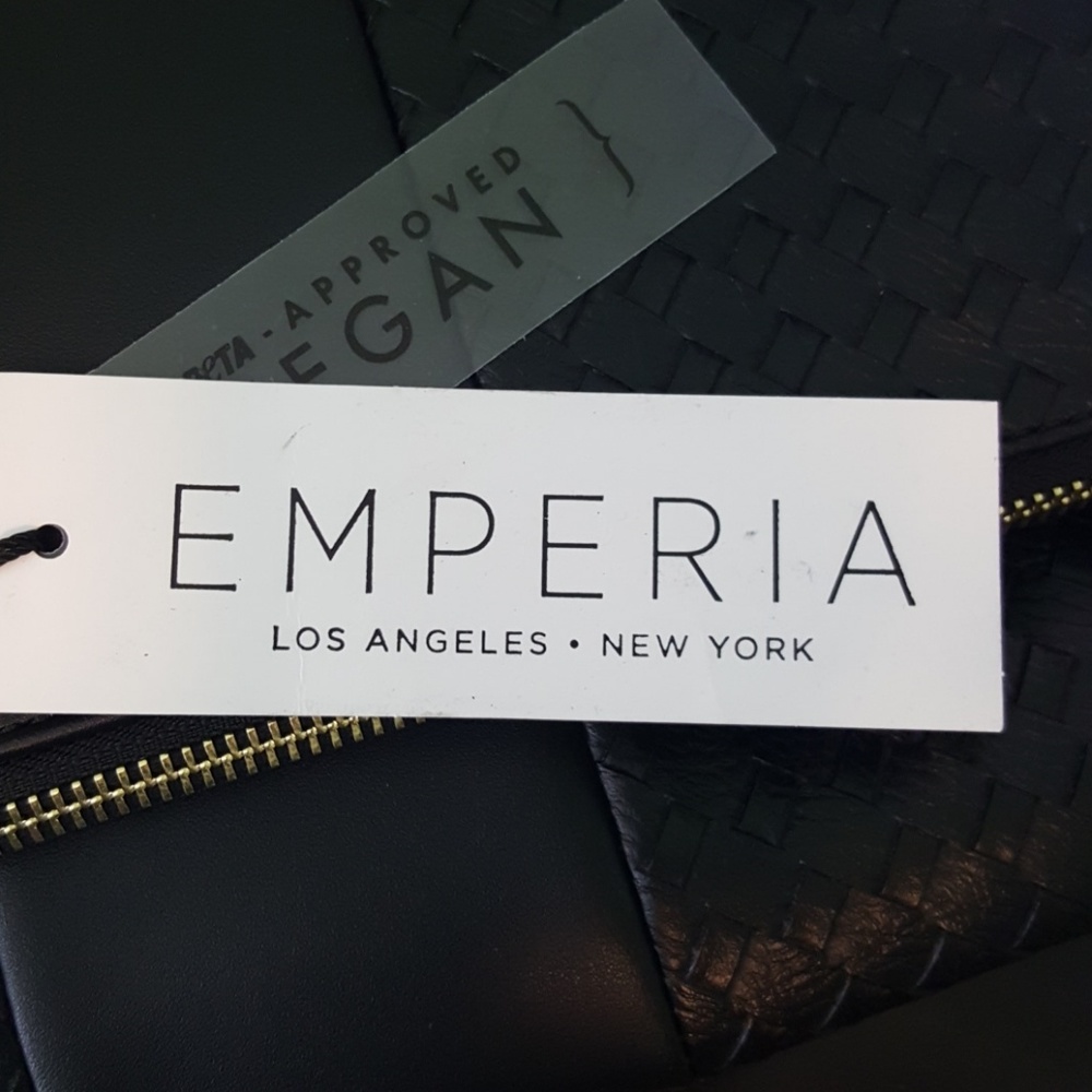 Emperia Woven Foldover Clutch - Picture 2 of 6